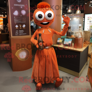 Rust Juggle-mascottekostuum...