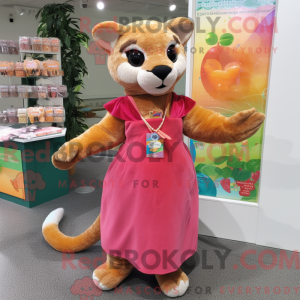 Postava maskota Peach...