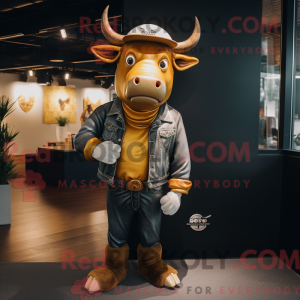 Disfraz de mascota Gold...