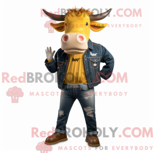 Disfraz de mascota Gold...