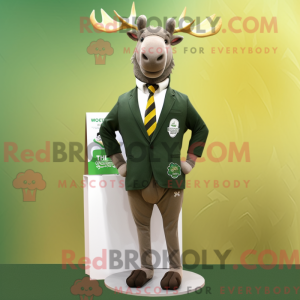 Postava maskota Olive Elk...