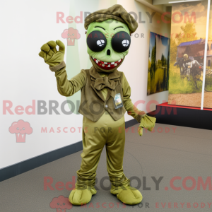Oliven Undead maskot...