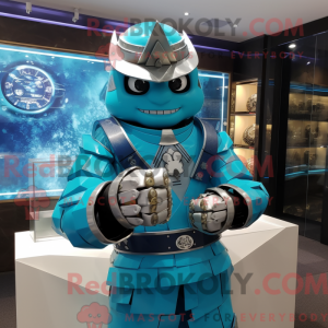 Disfraz de mascota Cyan...