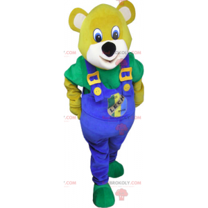 Bear mascot overalls - Redbrokoly.com