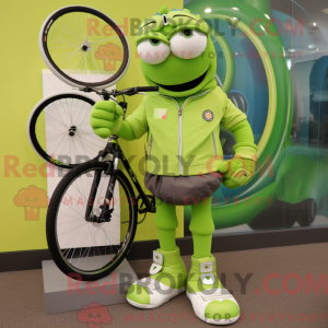 Limegrønn Tennisracket...