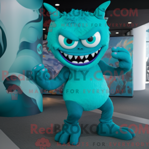 Disfraz de mascota Teal...