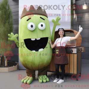 Olive Bbq Ribs maskot...