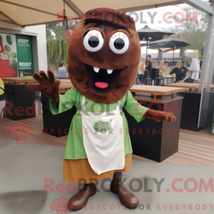Postava maskota Olive Bbq...