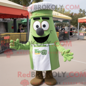 Olive Bbq Ribs maskot...
