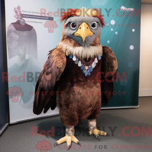 Hawk maskot drakt karakter...