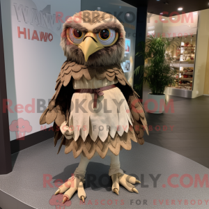 Disfraz de mascota halcón...