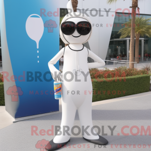 White Soda Can maskot...