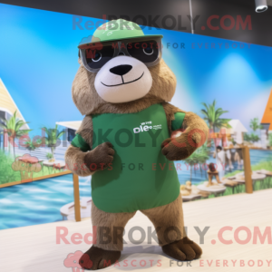 Olive Otter mascotte...