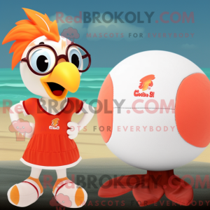 Costume de mascotte de coq...