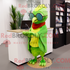 Disfraz de mascota loro...