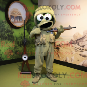 Oliven Sniper maskot...