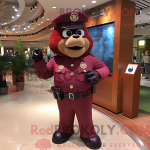 Maroon Police Officer...
