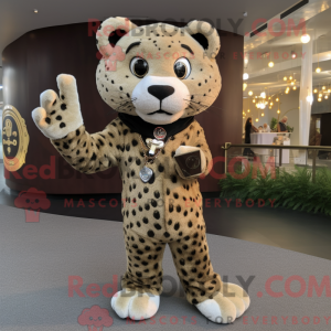 Disfraz de mascota Leopardo...