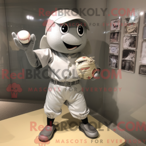 Sølv baseballhanske...
