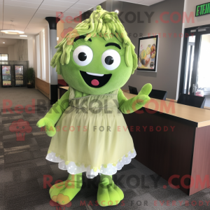 Olive Candy maskot kostume...