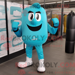 Turquoise Boxing Glove...