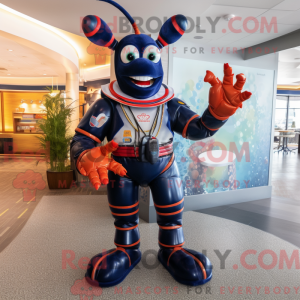 Máscara Navy Lobster com...
