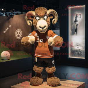 Maskottchenkostüm Brown Ram...