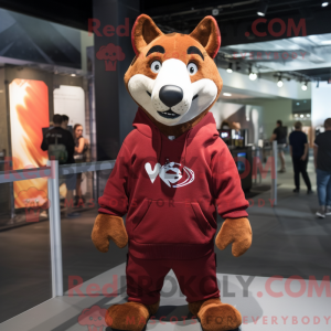 Costume mascotte de Maroon...