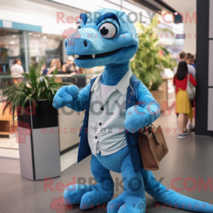 Himmelblå Deinonychus...