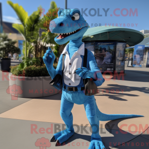 Disfraz de mascota Sky Blue...