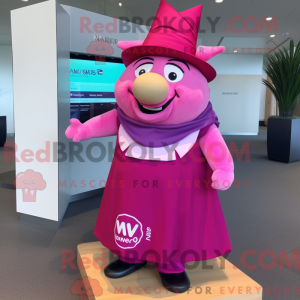 Postava maskota Magenta Sow...
