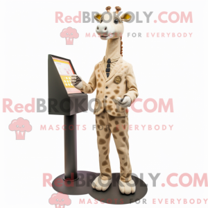 Beige giraffe...