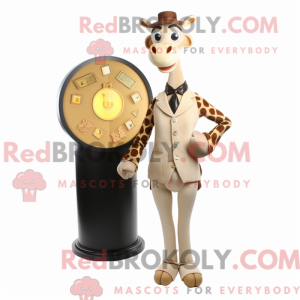 Beige giraffe...