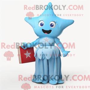 Postava maskota Sky Blue...
