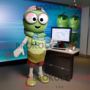 Máscara Olive Computer com...