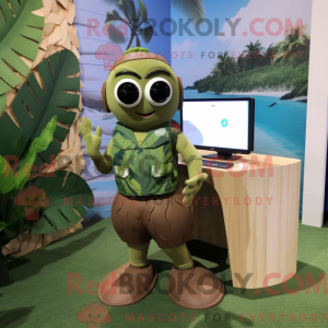 Olive Computer maskot...