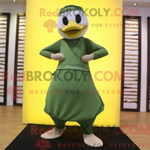 Máscara de Olive Geese com...