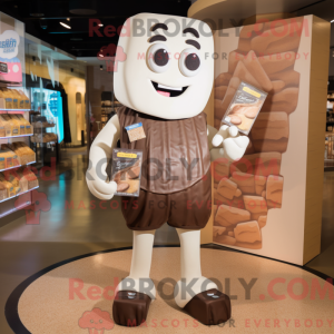 Beige Chocolate Bars mascot...