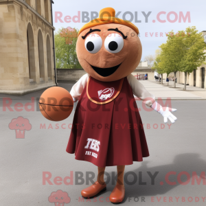Rust Petanque Ball maskot...