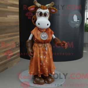 Costume mascotte de vache...