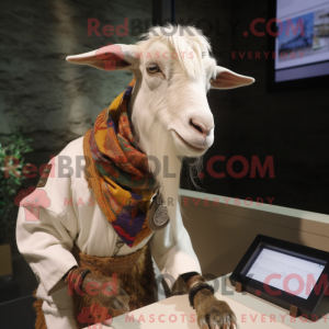Boerengeit mascotte kostuum...