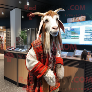Boerengeit mascotte kostuum...