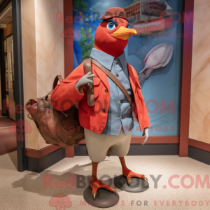 Red Passenger Pigeon...