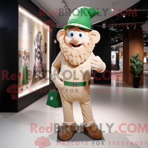 Máscara de Leprechaun Bege...