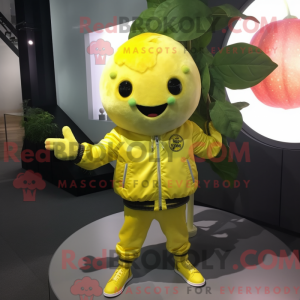 Citrongul spinat maskot...