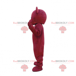 Mascota del oso rosa - Redbrokoly.com