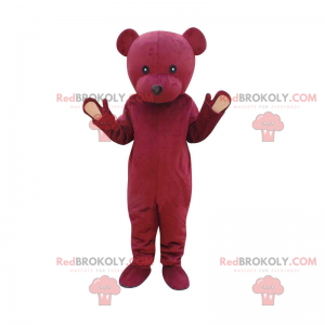 Mascotte dell'orso rosa - Redbrokoly.com