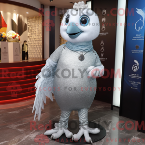 Sølvvagtel maskot kostume...