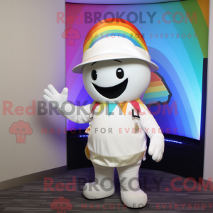 White Rainbow mascot...