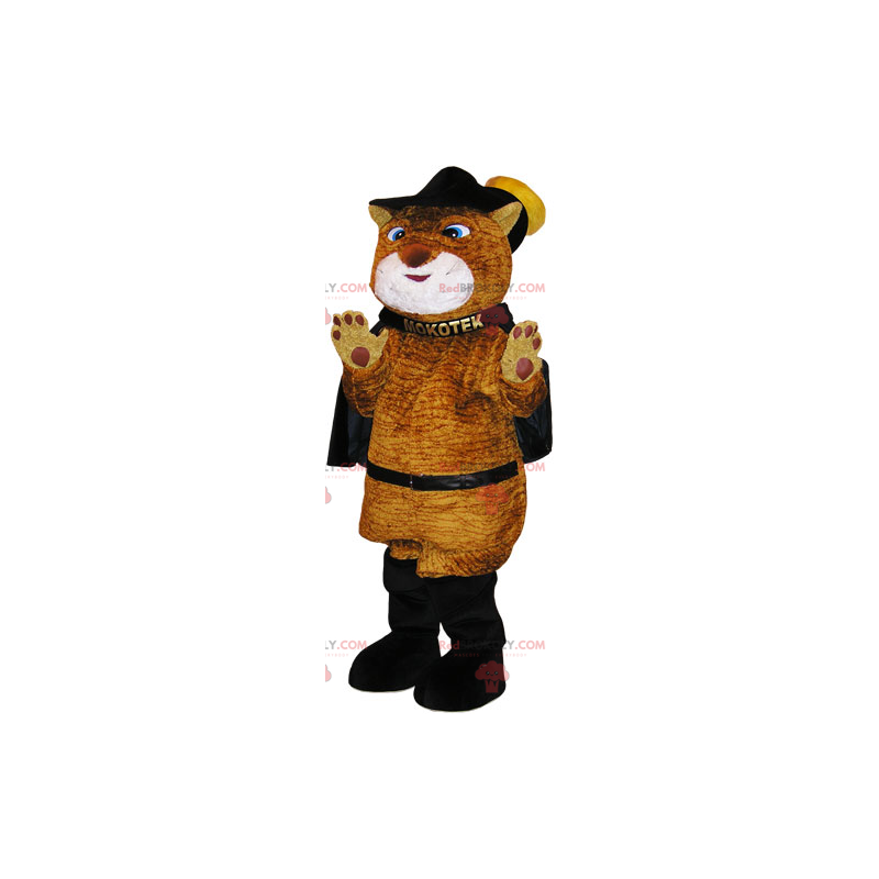 Stivale mascotte gatto con mantello - Redbrokoly.com